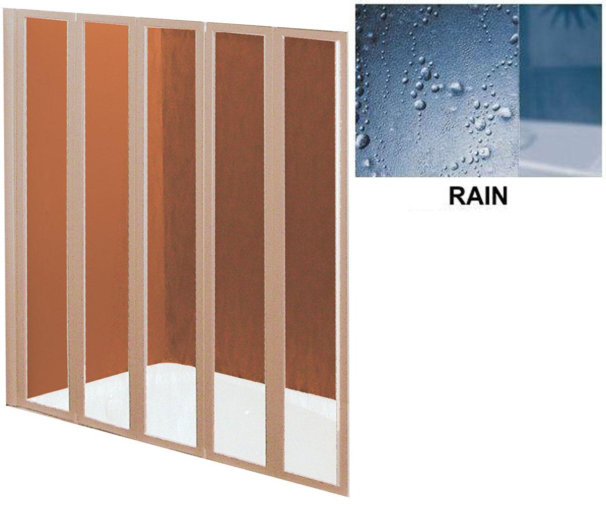 Шторка-гармошка для ванны RAVAK RAIN 794E010041 794E010041