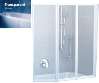 Ширма-гармошка на ванну TRANSPARENT 795V0100Z1