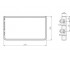 Вешалка для полотенец  CLASSIC II B14000100P:Чертеж 