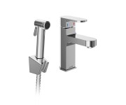Змішувач з гігієнічним душем RAVAK CHROME X070167