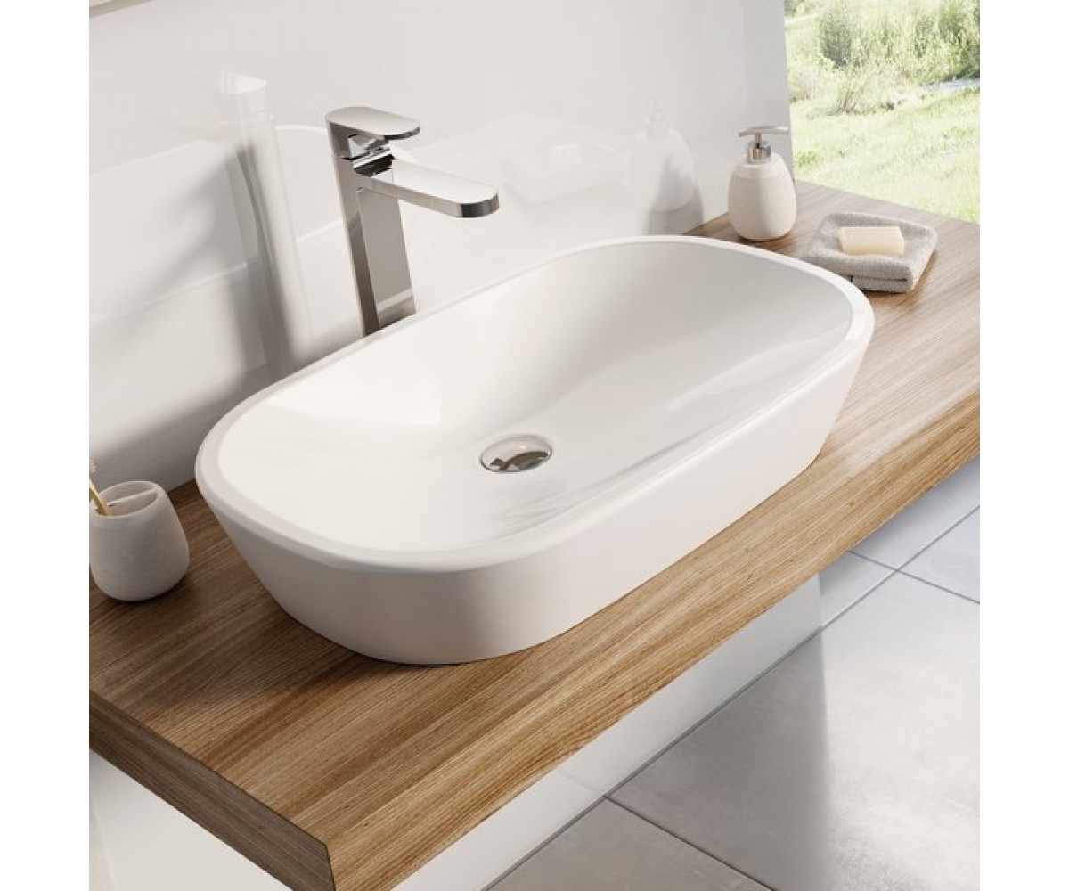 Раковина на столешницу  CERAMIC 600 O XJX01160001:Фото 2