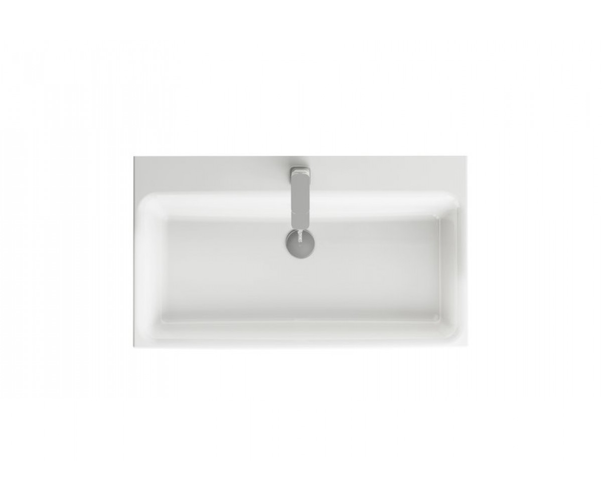 Керамическая раковина с большой чашей  COMFORT 800 XJX01280001:Фото 2