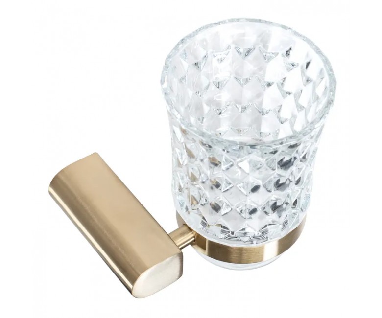 Стакан для зубных щеток REA 322224B BRUSHED GOLD REA  REA-77040 REA-77040