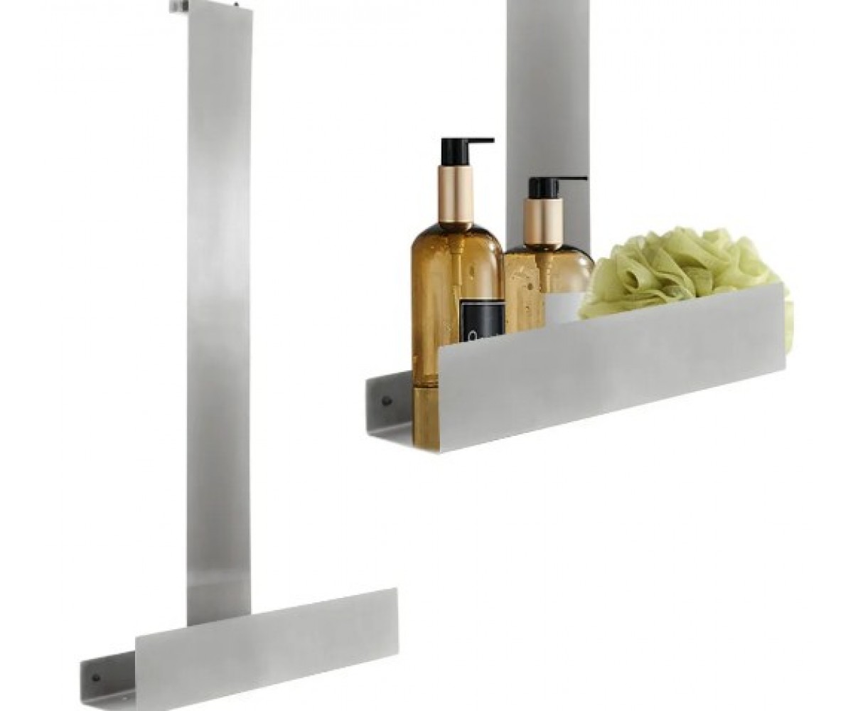 Полочка на душевую стенку  TORI NIKIEL BRUSHED REA-85002:Фото 4