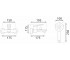 Смеситель с гарнитуром  VIRAL REA-B2030:Чертеж 