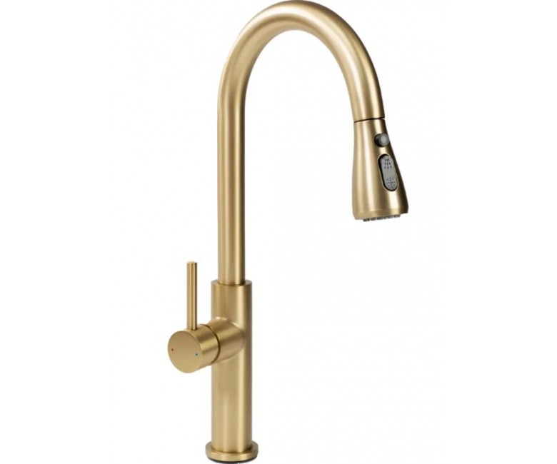 Змішувач для кухні REA NEST BRUSHED GOLD REA-B6600 REA-B6600
