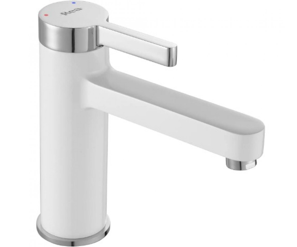 Смеситель для раковины REA POLO WHITE-CHROME REA-B9941 REA-B9941