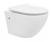 Безободковый унитаз с сиденьем REA CARLO MINI REA-C1256