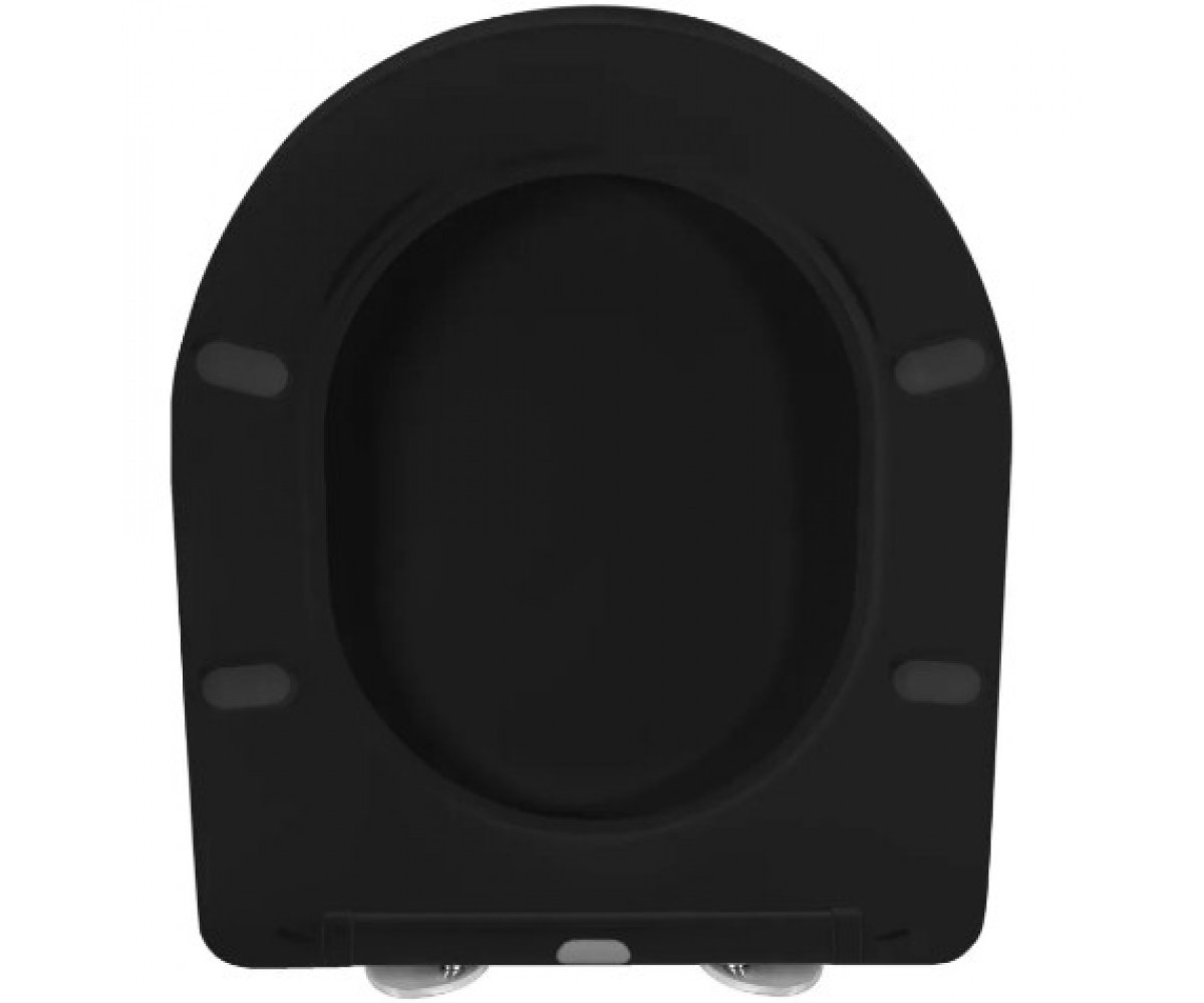 Сиденье для унитаза  FLAT BLACK REA-C6003:Фото 3