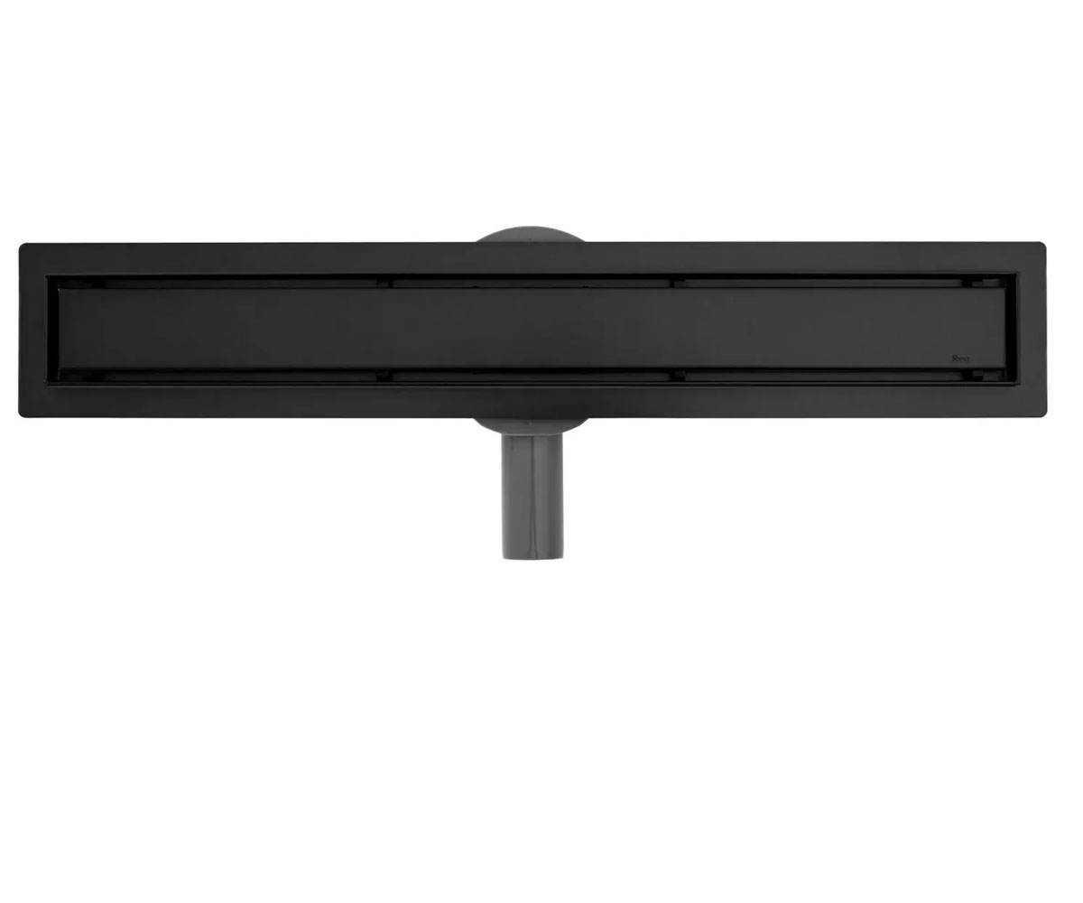 Трап для душа 2 в 1 50 см  NEO PRO BLACK REA-G0999:Фото 5