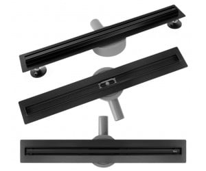 Трап для душу REA NEOX 90 SLIM PRO BLACK REA-G2711