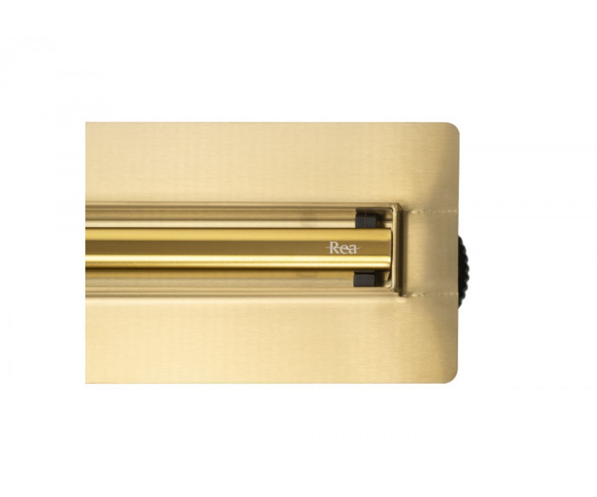 Линейный слив для душа  NEOX 70 PRO GOLD REA-G2718:Фото 3