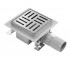 Трап для душа REA CROSS 12x12 NICKIEL BRUSHED REA  REA-G6200 REA-G6200