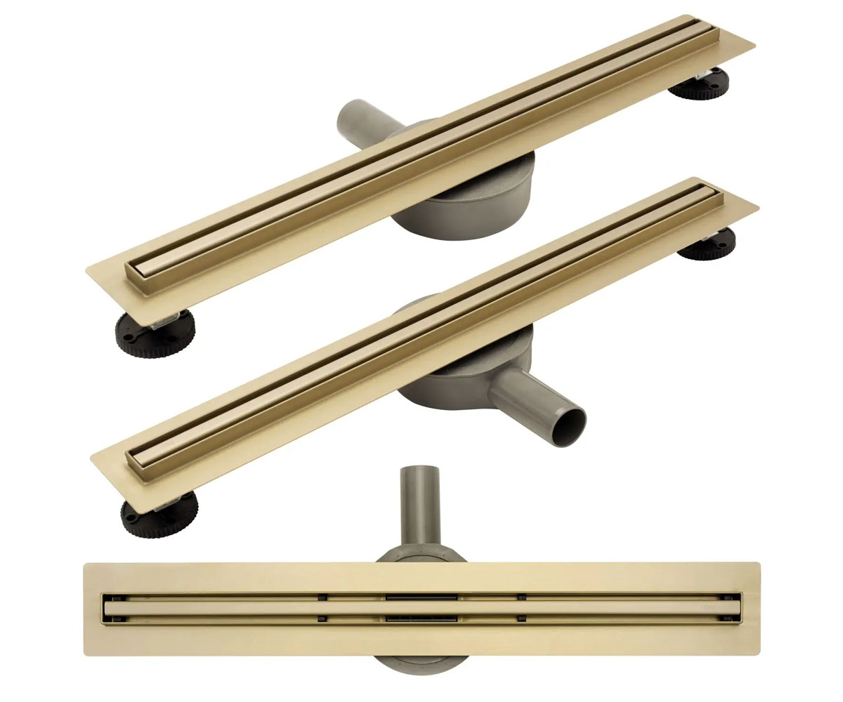 Душевой канал 80 см  NEO SLIM PRO GOLD REA-G8015:Фото 2