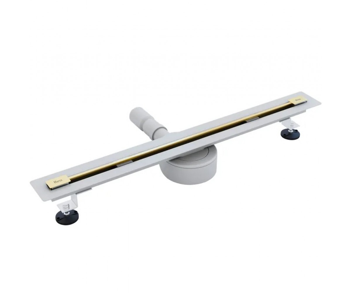 Душевой канал  NEO 60 ULTRA SLIM PRO BRUSHED GOLD REA-G9803:Фото 4