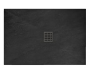 Піддон прямокутний 80х100 REA BLACK ROCK REA-K4578
