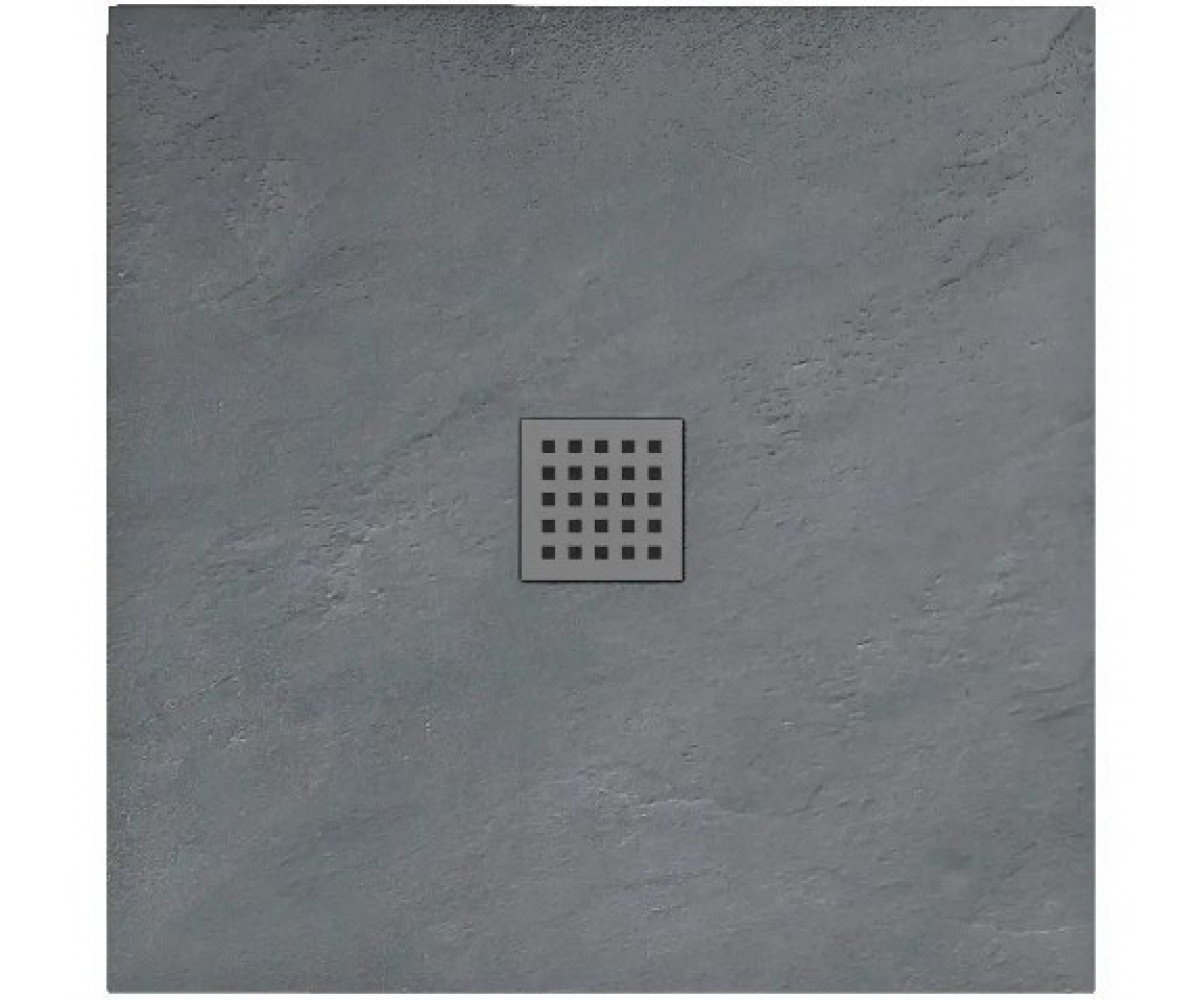 Квадратний піддон REA GREY ROCK 90X90 REA-K4585 REA-K4585