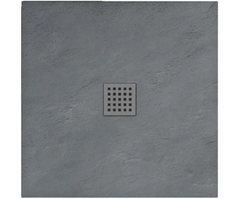 Квадратний піддон REA GREY ROCK 90X90 REA-K4585 REA-K4585