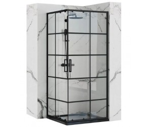 Душова кабіна REA CONCEPT BLACK 90X90 REA-K5478