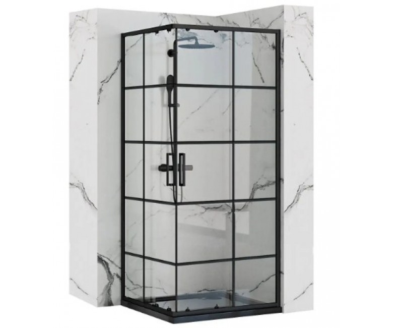 Душова кабіна REA CONCEPT BLACK 90X90 REA-K5478 REA-K5478