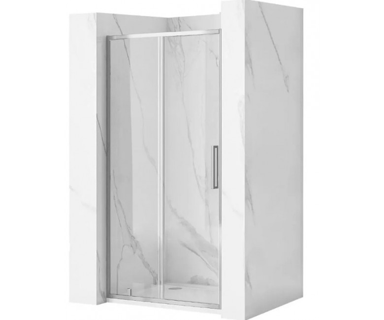 Дверь в нишу REA RAPID SLIDE CHROME 120 REA-K5602 REA-K5602