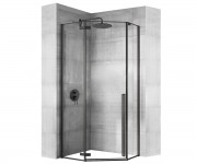 Кутова кабіна 90х90 см REA DIAMOND BLACK REA-K5622