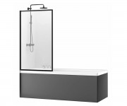 Ширма для ванни 80x140 см  REA LAGOS FIX REA-K7390