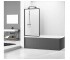Ширма для ванны 80х140 см  LAGOS FIX REA-K7390:Фото 1