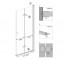 Душевая дверь  FOLD N2 REA-K7444:Чертеж 