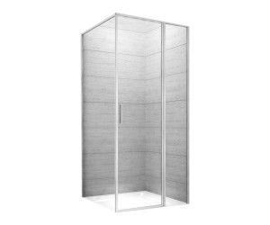 Правостороння кабіна 80x100 см REA АТРІУМ КВАДРАТ REA-K8002 REA  REA-K8002