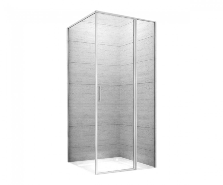 Правостороння кабіна 80x100 см REA АТРІУМ КВАДРАТ REA-K8002 REA  REA-K8002 REA-K8002