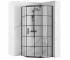 Душова кабіна розпашна REA HEX BLACK 80X80 REA-K8969 REA-K8969