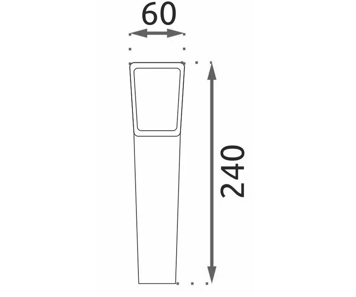 Душевой набор  ECO POWER REA-P8586:Чертеж 