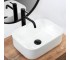 Керамическая раковина  DEMI MINI WHITE REA-U5064:Фото 2
