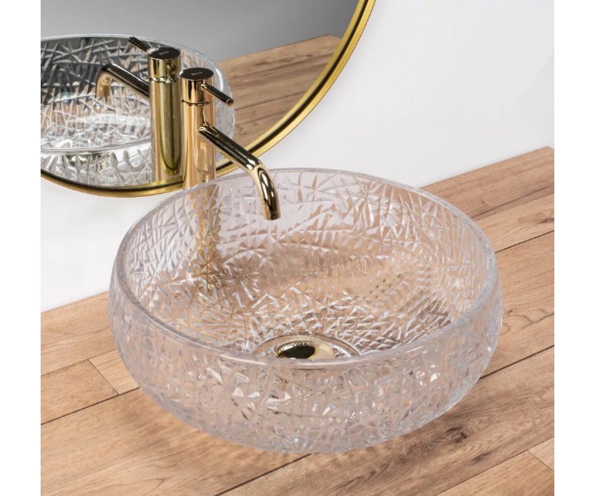 Раковина в ванную  ICE CRISTAL REA-U5070:Фото 1