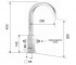 Кухонный смеситель  304 INOX 304 S44:Чертеж 