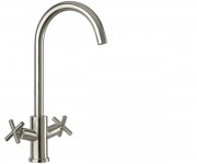 Змішувач сталевий двохвентильний REMER 304 INOX 304 X43