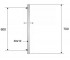 Стойка латунная  FLAT 317R:Чертеж 