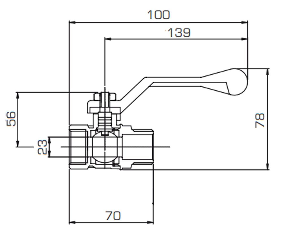 Кран для воды  STANDARD 362MF10:Чертеж 