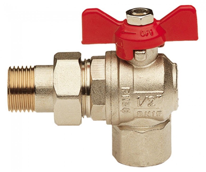 Кутовий кульовий кран 3/4 REMER SEVEN 364C34 364C34