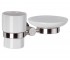 Подвійний тримач з аксесуарами REMER MINIMAL INOX MI 17 INOX MI 17 INOX