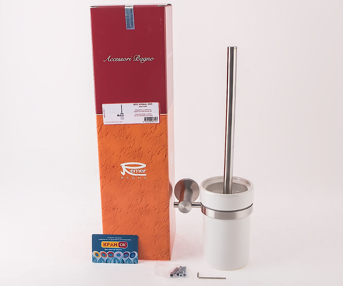 Туалетный ерш  MINIMAL INOX MI 66 INOX:Фото 4