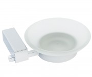 Скляна мильниця з держателем REMER SQ SQ10