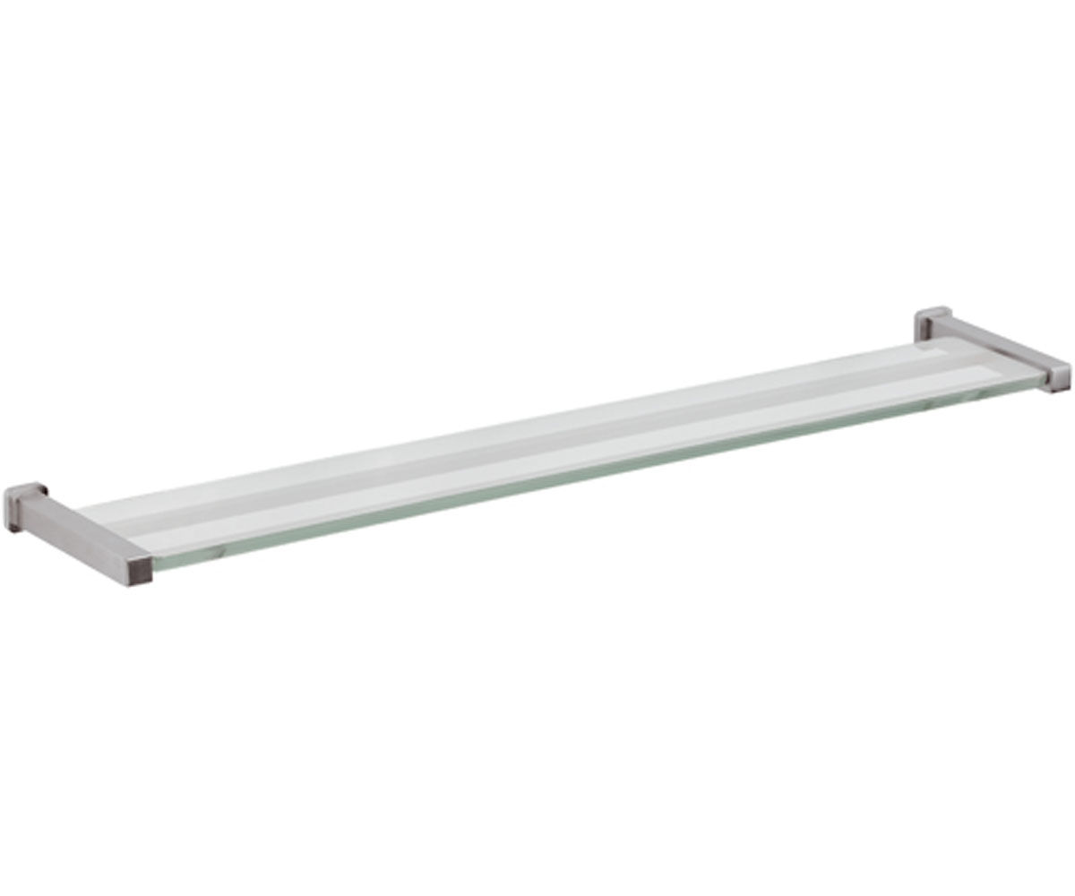 Скляна полиця з власниками REMER SQ INOX SQ20 INOX SQ20 INOX