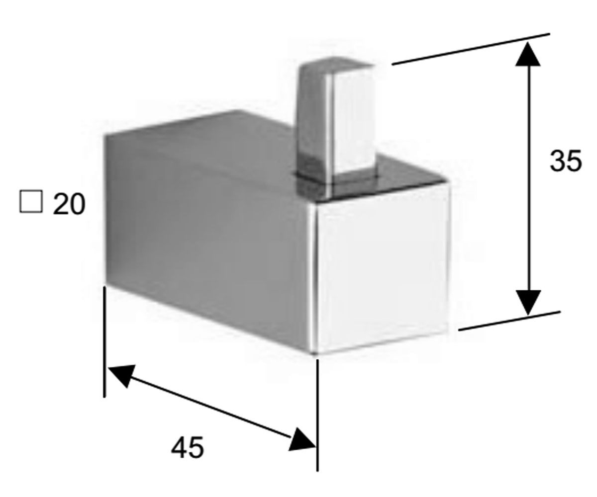 Крючок  SQ SQ50:Чертеж 
