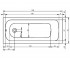 Ванна акриловая 160х70 см  RIMA BB3000500000000:Чертеж 