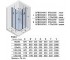Душевая кабина  FJORD GFB0307901:Чертеж 