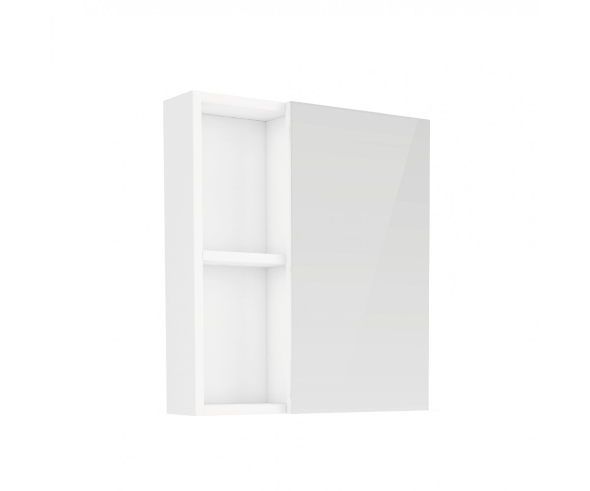 ATLAS дзеркальна шафа 60*60см, біла RJ  FU005-08WH FU005-08WH