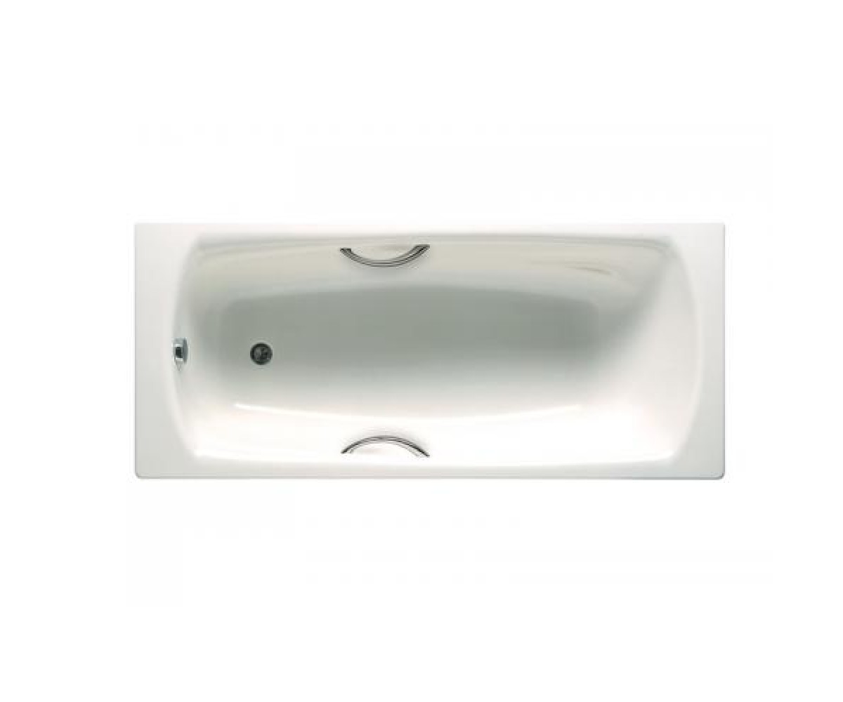 Сталева ванна з хромованими ручками ROCA SWING A220070001 A220070001
