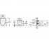 Керамический унитаз  MERIDIAN A346247000:Чертеж 